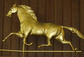 Library History-Horse Weathervane